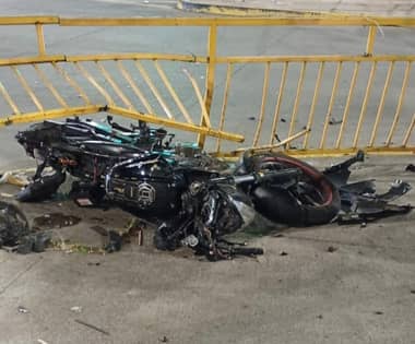 Motociclista grave tras colisión con auto en Curicó