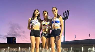 "Los Rayos" brillan en el Nacional U16 de Atletismo con medallas y un título