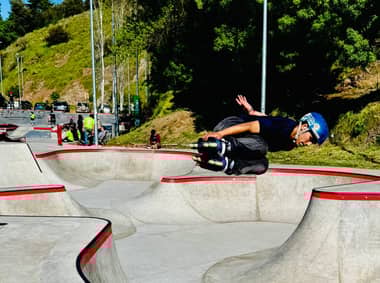 Skatepark curicano fue sede del Clasificatorio Nacional de Roller Agresivo