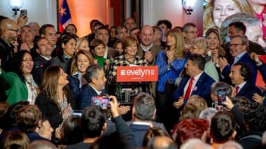 Evelyn Matthei dio inicio a una nueva etapa de su campaña presidencial