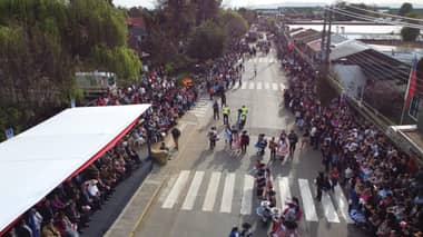 Romeral celebra las Fiestas Patrias con más de 5 mil personas en las calles