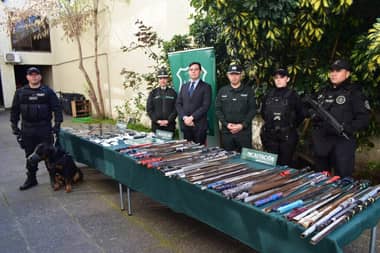 Gendarmería del Maule realizó balance de allanamientos en cárceles de la región