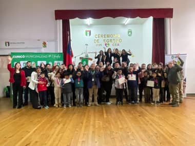 Egresó primera generación de niños y niñas del Centro de Neurodesarrollo Infantojuvenil CEA de Curicó