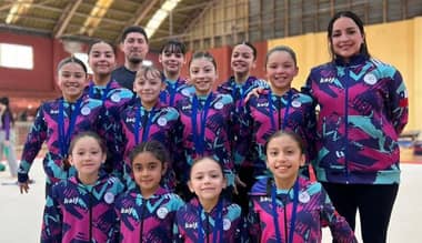 Club Estrella Curicó destaca en la “Copa Chile 2025” con 21 medallas en gimnasia artística