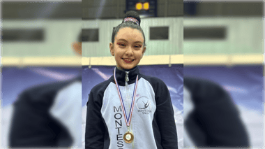 Gimnasta curicana clasifica a tres finales nacionales en el Campeonato Rítmica Chile