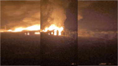 Incendio deja una casa destruida y cuatro damnificados en Hualañé