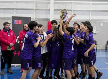 Colegio Deportivo de Curicó entre los ocho mejores de Chile en balonmano