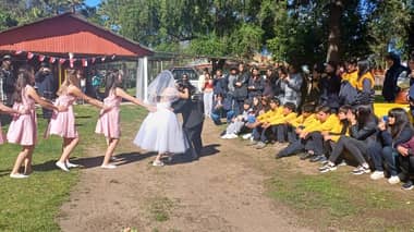 Consejo Consultivo Comunal de Niños realizó fonda para despedir las Fiestas Patrias
