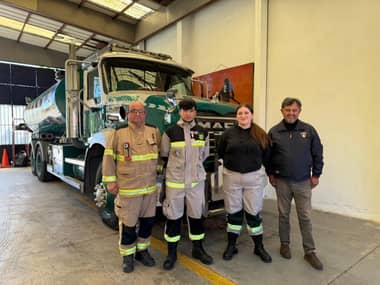 Bomberos Curicó celebra el 23° aniversario de su brigada juvenil con encuentro abierto a la comunidad