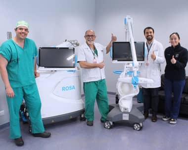Hospital de Curicó incorpora tecnología robótica para cirugías de rodilla y cadera