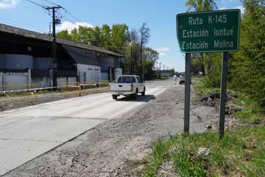 Municipio de Molina realizó mejoras en camino Santa Lucía