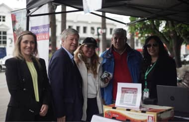 Autoridades realizaron balance positivo de la Feria Laboral en Curicó