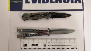 Tensa noche en Linares: PDI detiene a dos hombres por pelea con arma cortante cerca de cuartel policial
