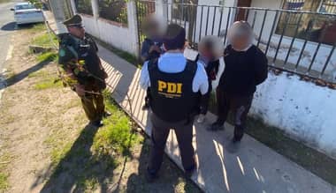 PDI y Carabineros denuncian a 17 extranjeros por infracción migratoria en Retiro