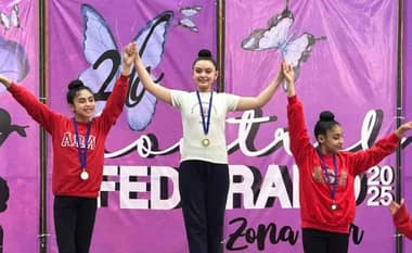 De Gregorio conquista oro y plata en Talca, clasificando en tres categorías a la final nacional de gimnasia rítmica