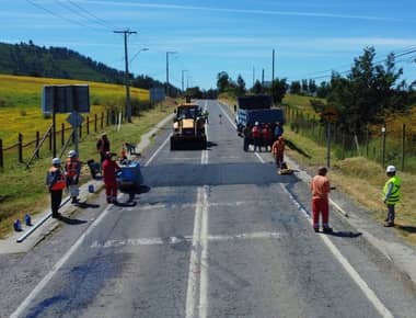 Municipio de Hualañé gestionó obras de mejoras viales en la Ruta J-60