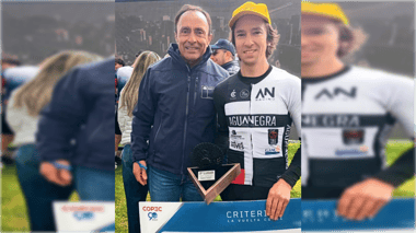 Alan Raby de Aguanegra Racing sube al podio en el “Criterium Copec” 2025