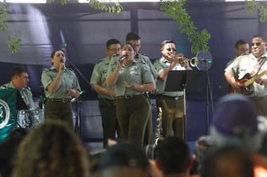 Concierto gratuito: La "small band" del Orfeón de Carabineros se presenta en Los Niches