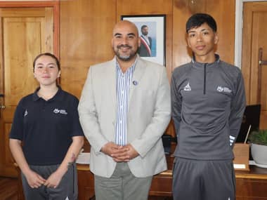 Competidores molinenses de los Juegos Binacionales recibieron implementación deportiva del municipio