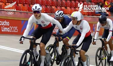 Diego Rojas y Cristián Arriagada logran Bronce en la Madison