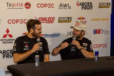 Chaleco López: "En 10 años más correré el Dakar con mi hijo mayor"