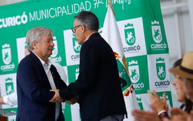 Autoridades dan el vamos al Campeonato Nacional de Pista Curicó 2025