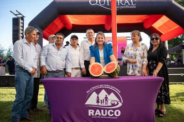 Rauco celebró con éxito el regreso de la Fiesta de la Sandía en Palquibudi