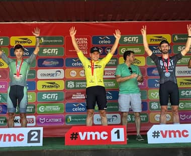 Mandel Márquez conquista el circuito urbano de la Vuelta Maule Centro