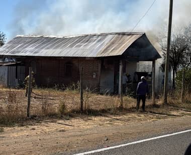 Negligencia en Parral: Uso de herramienta agrícola provocó destrucción total de una iglesia