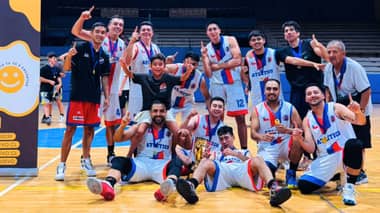 Atlético Curicó se consagró como el mejor equipo del básquetbol amateur