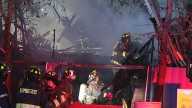 Mujer muere calcinada y dos hombres sufren graves quemaduras en incendio intencional en Cartagena