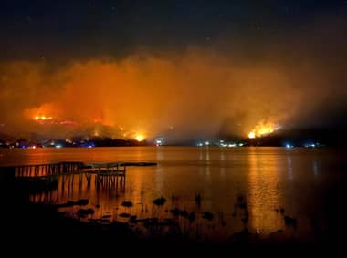Incendio en Vichuquén: Controlado tras consumir 300 hectáreas y destruir 3 viviendas