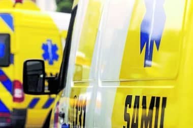 Violenta colisión frontal en la Cuesta Colorada de Rauco deja a cuatro personas lesionadas