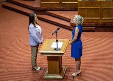 Diputada Priscilla Castillo asume funciones en el Congreso fijando sus prioridades legislativas