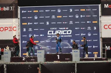 Jorge Martínez se corona campeón de la fecha inaugural del Copec RallyMobil 2026 en Curicó