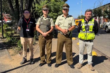 Despliegan operativo de seguridad y fiscalización preventiva en la comuna de Romeral