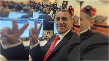 Javier Muñoz asume como diputado con el compromiso de mantener "los pies en la tierra"