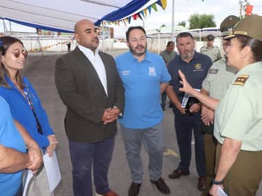 Festival Folclórico de la Vendimia de Molina: Municipio y Carabineros revisan últimos detalles de seguridad