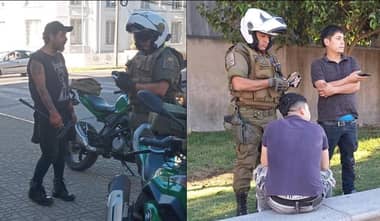 Sección Centauro despliega masiva intervención preventiva y de seguridad en Molina