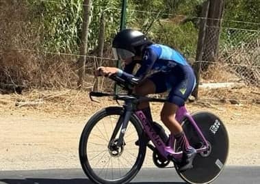 Curicó suma otro oro: Fernanda Pizarro se corona campeona nacional de contrarreloj en Pichidegua