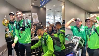 Santiago Wanderers campeones Sub 20 llegan a Chile