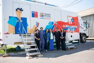 Clínica Dental Móvil ofrece atención dental en Rauco durante seis semanas