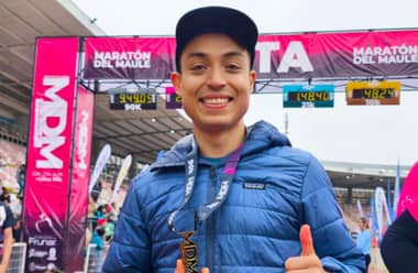 Ganador de los 90K del Maratón del Maule repasa su victoria: "Había que dosificar muy bien la bajada"