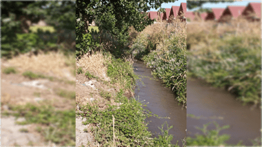 Vecinos continúan denunciando malos olores por contaminación en canal La Cañada
