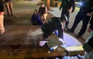 Inspector municipal resulta herido con arma blanca tras intervenir en violenta riña en la Alameda de Curicó