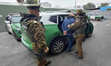 Carabineros detiene en tiempo récord a sujeto por hurto de máquina de cobro en Molina