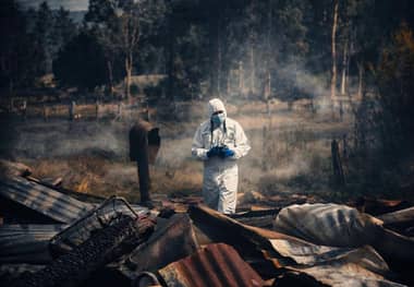 Tragedia en Constitución: Dos personas fallecen tras incendio estructural en el sector rural de Santa Olga