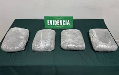 En prisión preventiva queda sujeto sorprendido con más de cuatro kilos de marihuana en control carretero