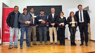 Millonaria inversión agrícola en Romeral: Cerca de 340 pequeños productores reciben fondos de fortalecimiento