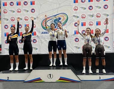 Qualitylab se corona campeón en la prueba Madison de la Copa UCI Chile